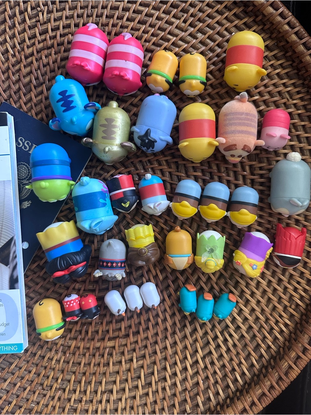 Disney Tsum Tsum 35 Count Assorted Character Collectible Figure Lot